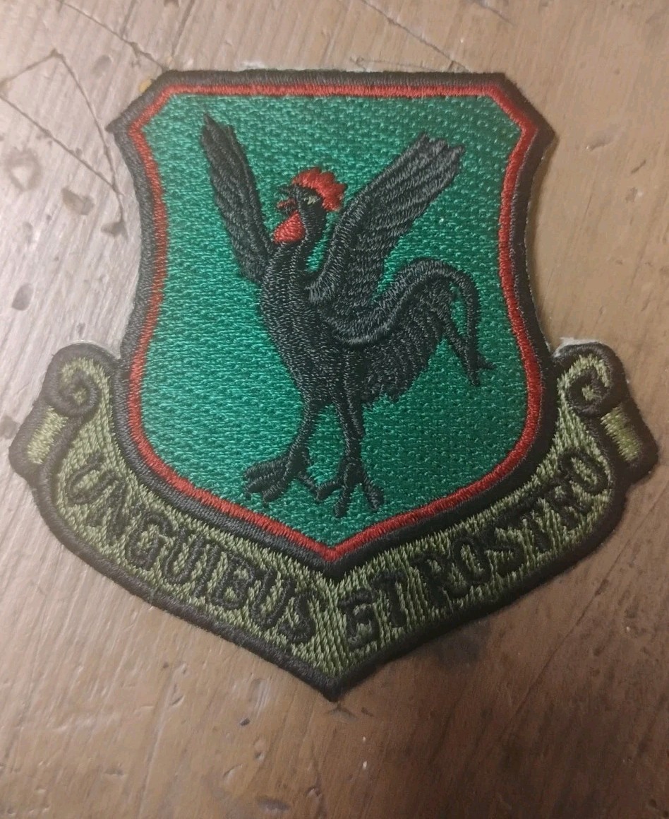 USAF Air Force 18th Fighter Wing FW W/ Talons & Beak ~3" shield patch c/e