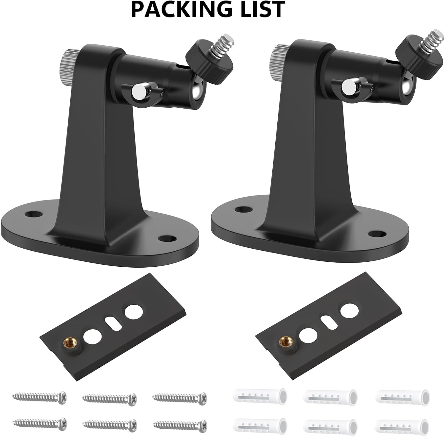 2Pack Adjustable Mounting Bracket for Spotlight Cam Plus/Pro (Battery) and Stick