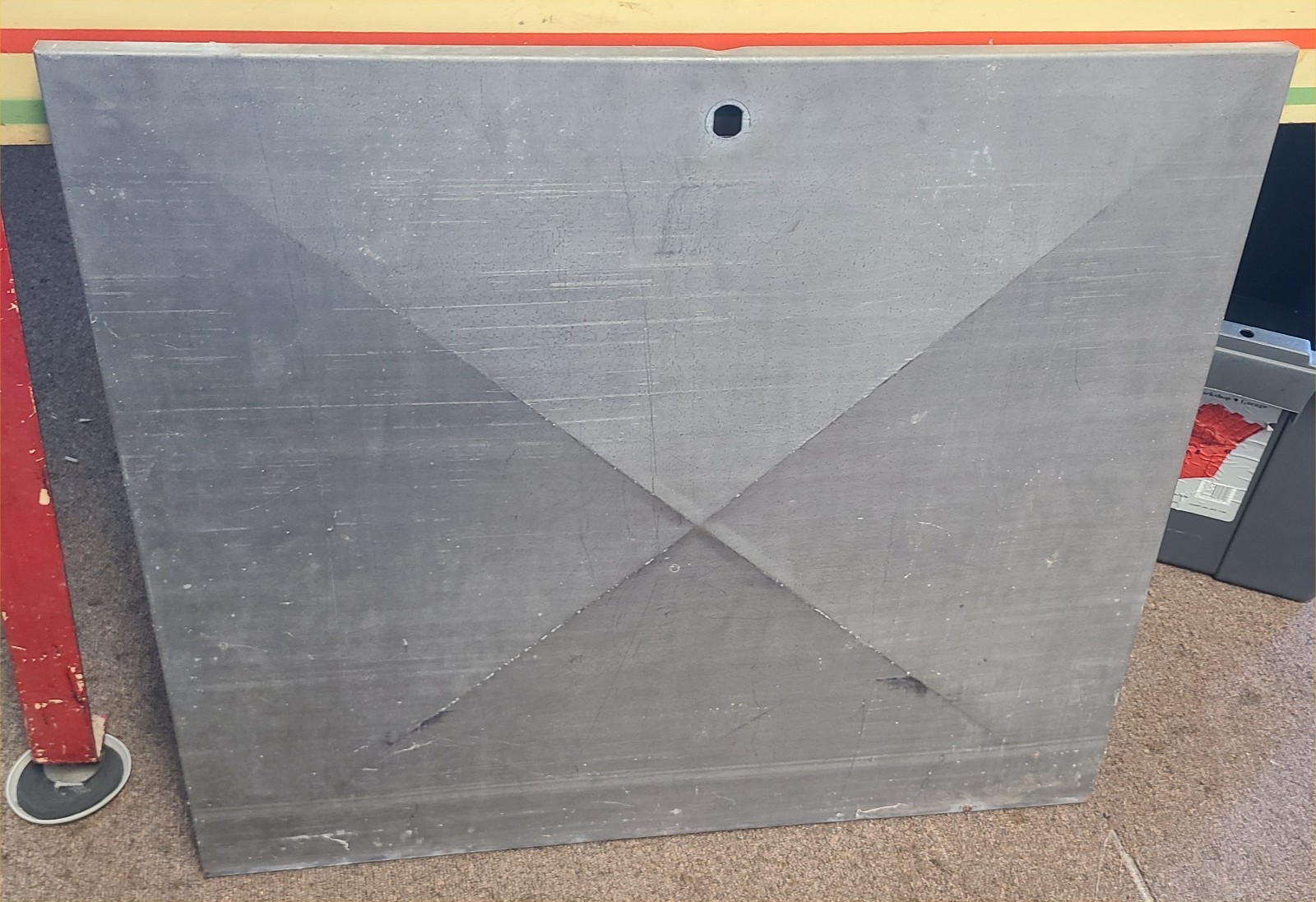 Gottlieb Big Brave Pinball Machine Back Door Panel BackDoor 27.5 Wide X 24 5/8