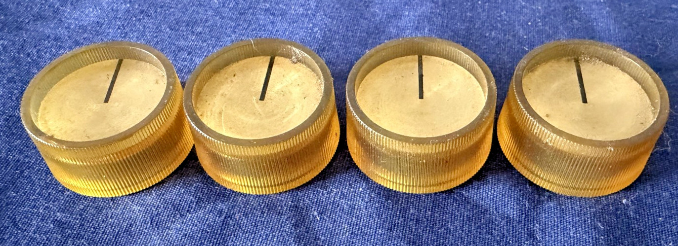 VTG Magnavox Imperial Micromatic console KNOBS original [set of 4] **READ**