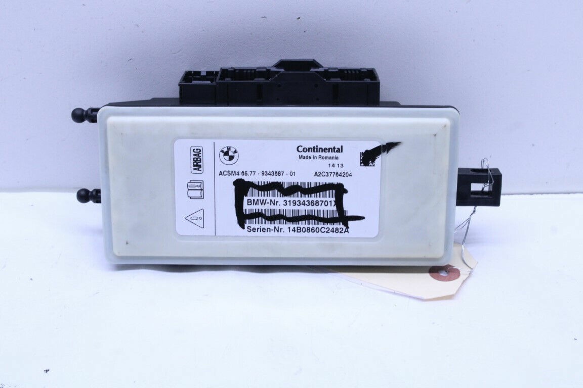 2014 BMW 328i SRS Module 65779343687 OEM