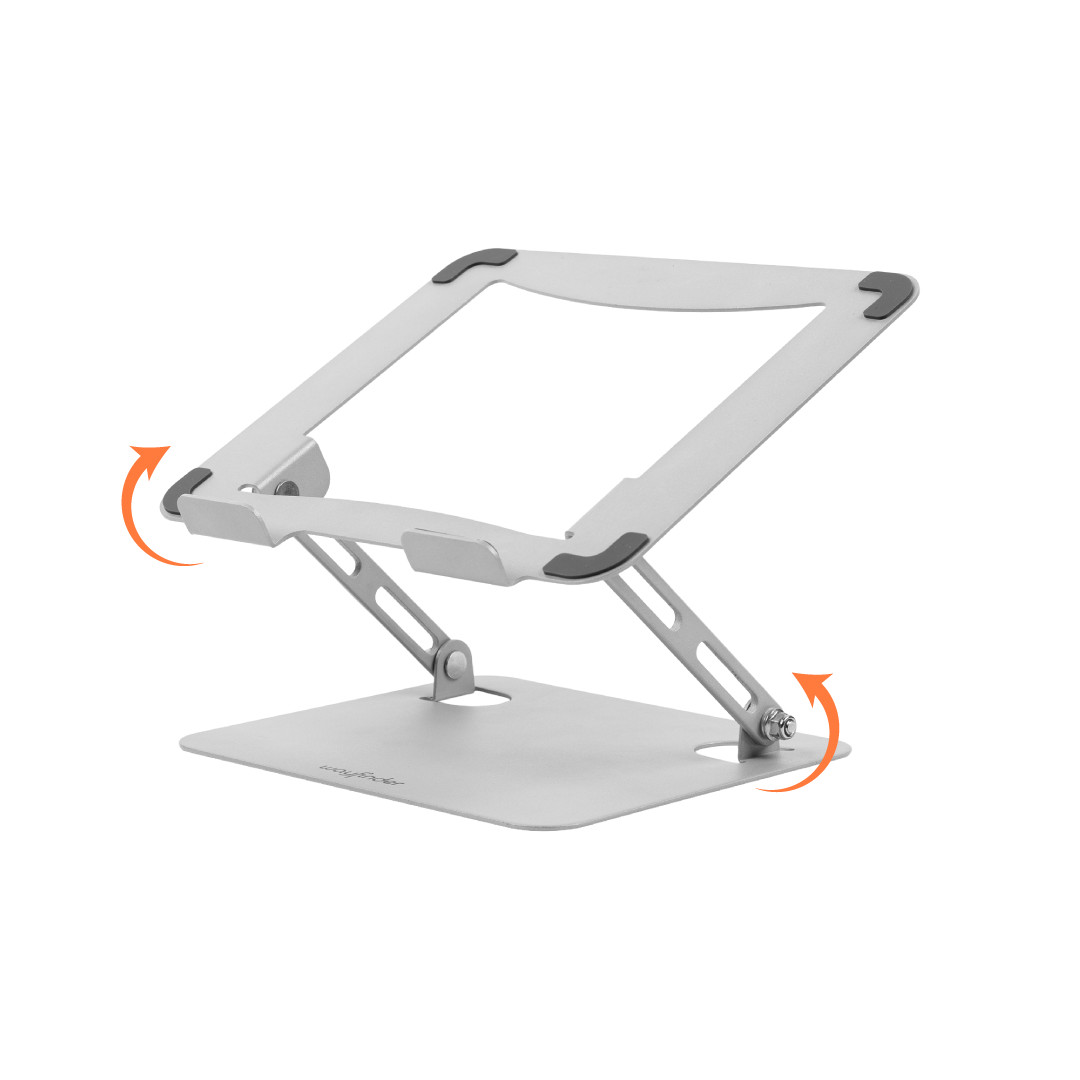 Wayfinder Portable Laptop Stand, Height Adjustable Riser WF-LAPTOPTABLET-COMPACT