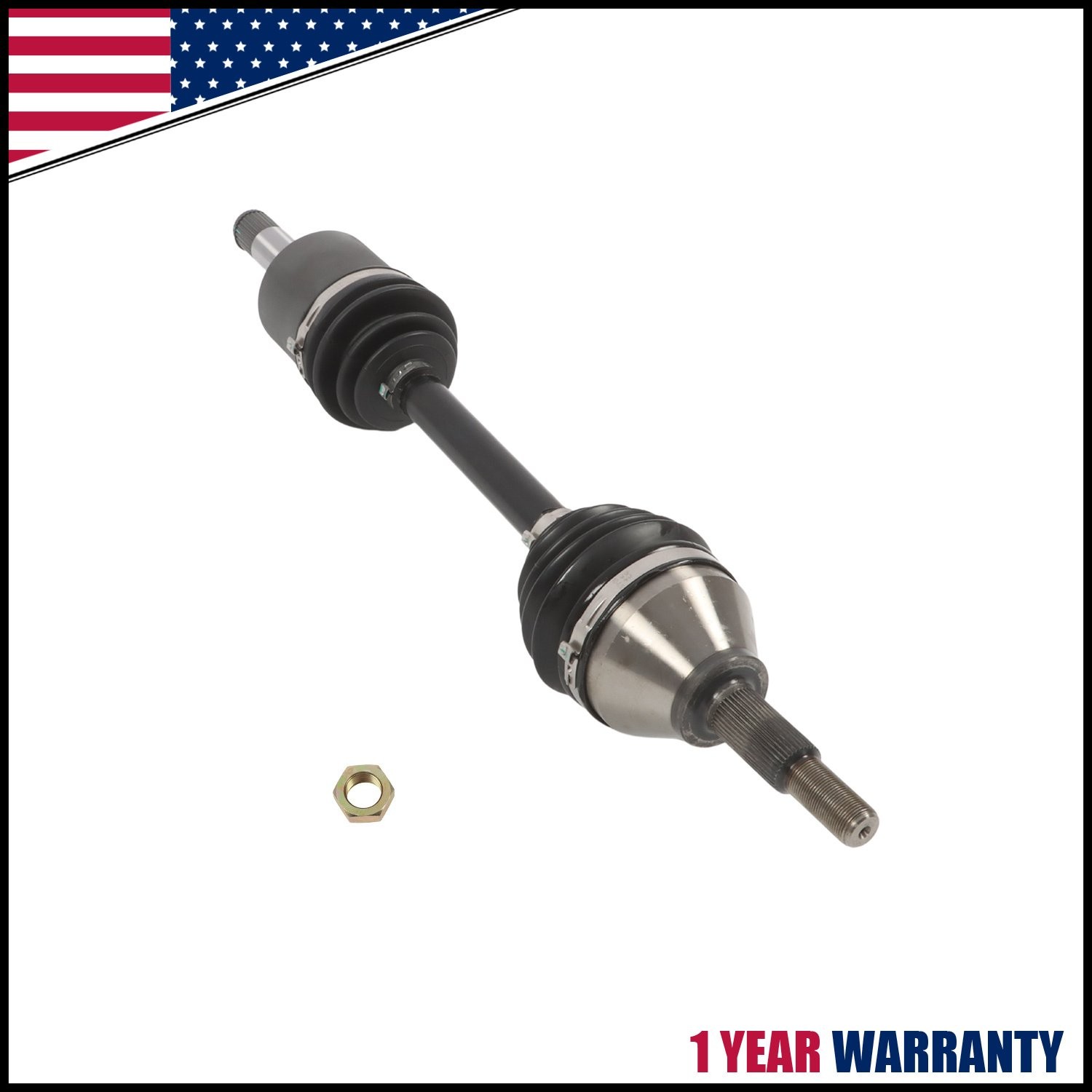 Front CV Axle Shaft Assembly LH Driver Side For 11-19 Ford Explorer V6 3.5L
