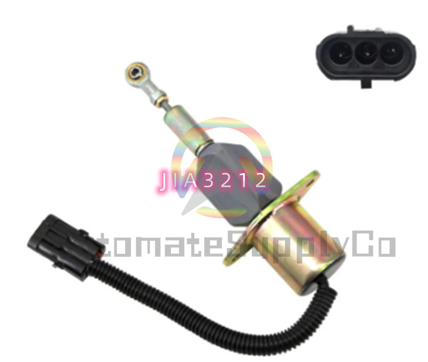 New Fuel Shut Off Solenoid Valve 3930234 24V for Cummins Komatsu PC300-7 PC350-7