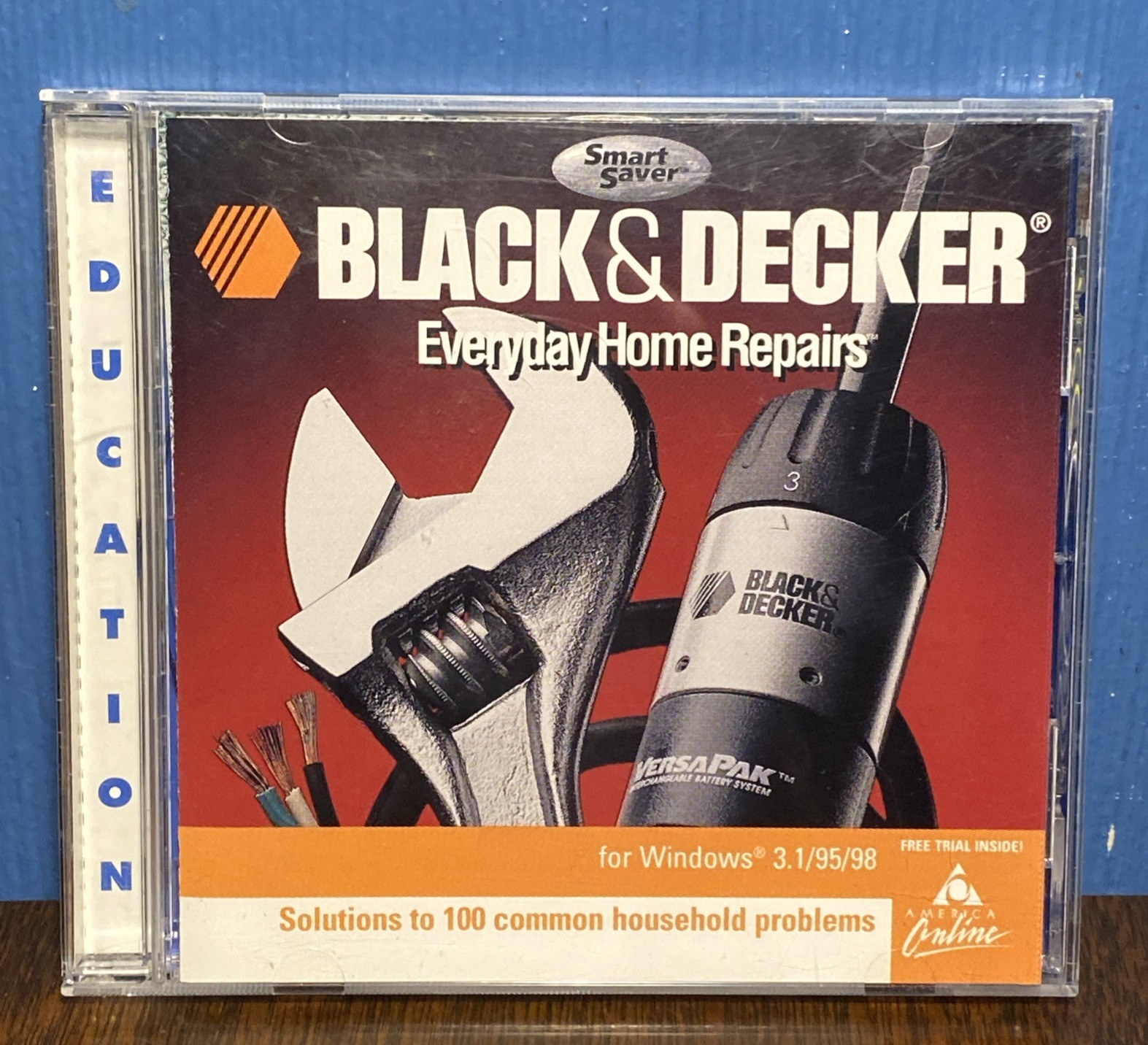 VINTAGE Black & Decker Everyday Home Repairs PC CD Rom 90s Educational Software