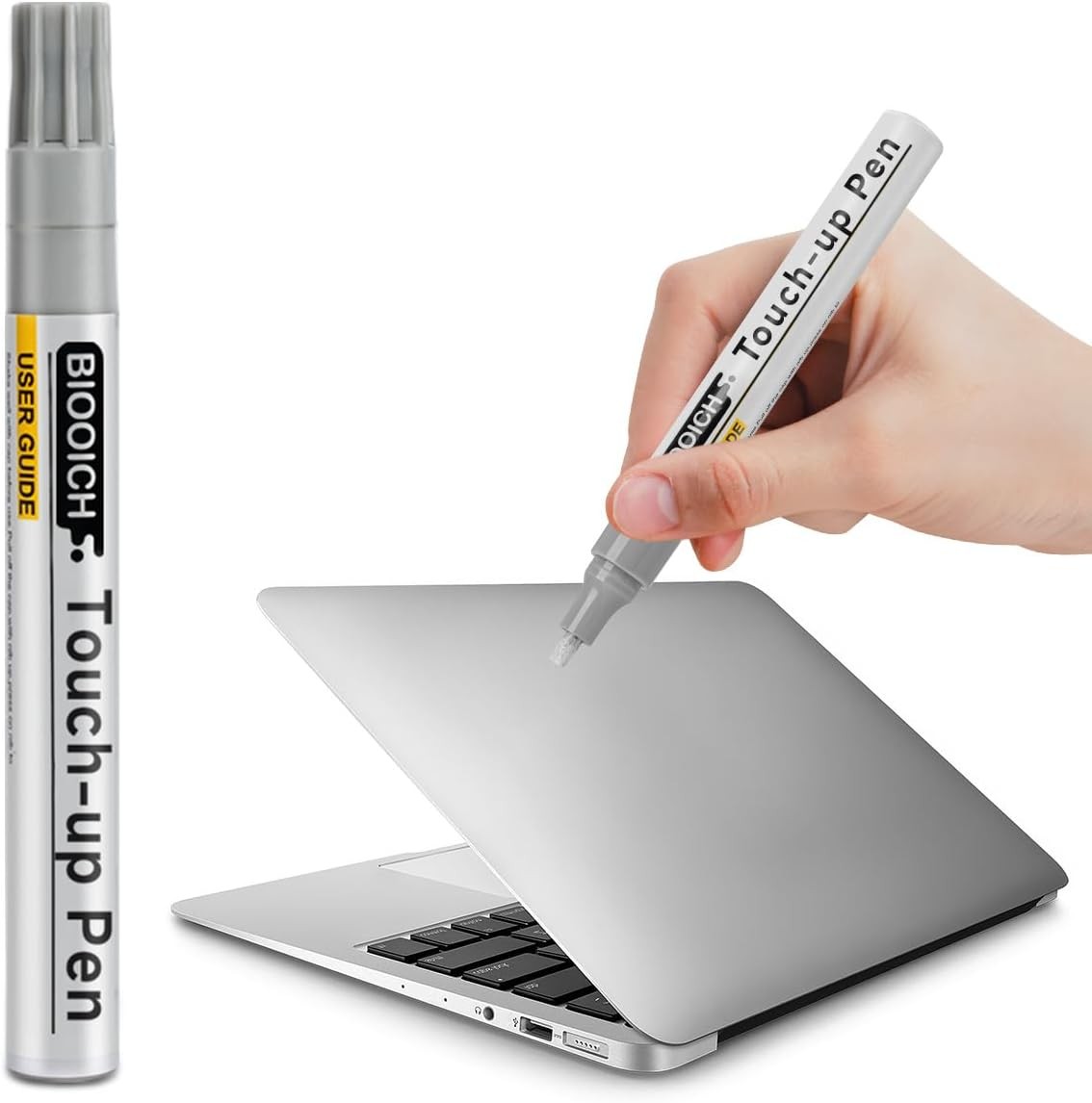 Space Gray Touch Up Paint Pen for MacBook Pro/Air - Exact Color Match for Scratc