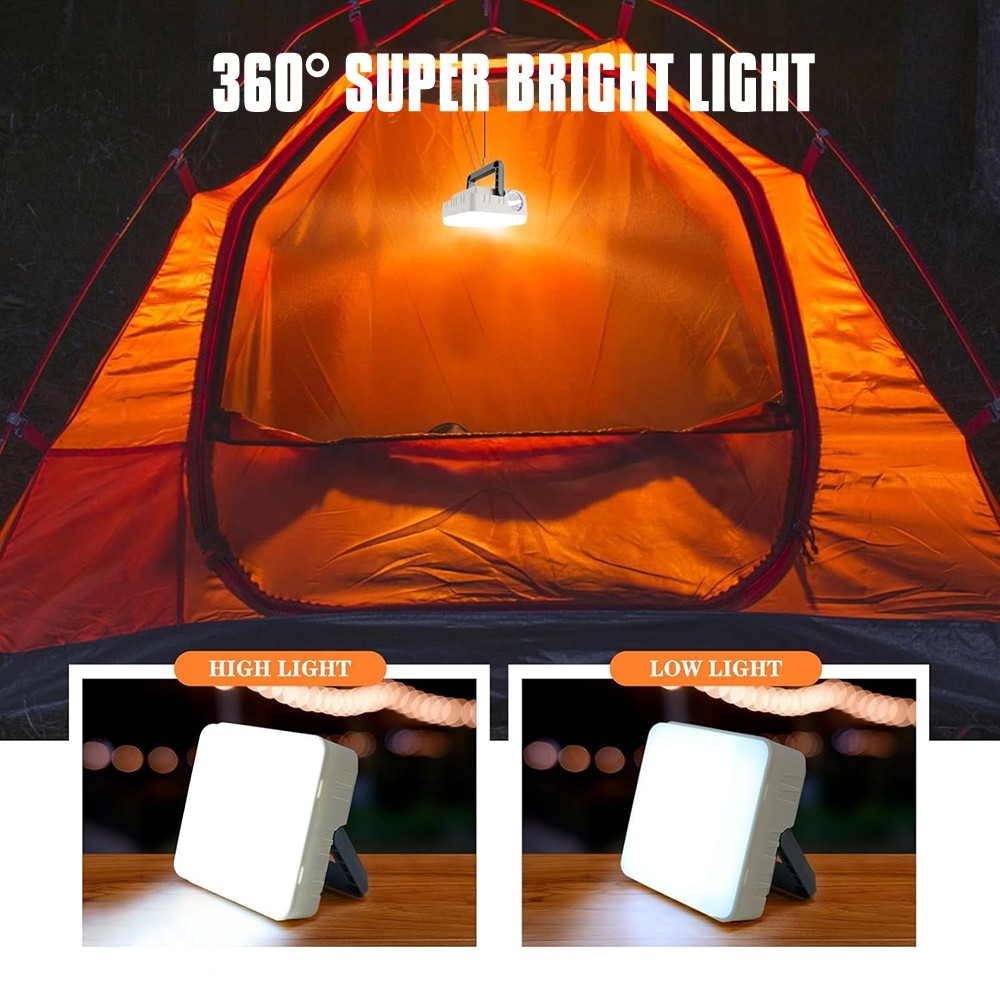 Solar Hanging Light Camping Outdoor Light Lamp Lantern Rechargeable Emergency
