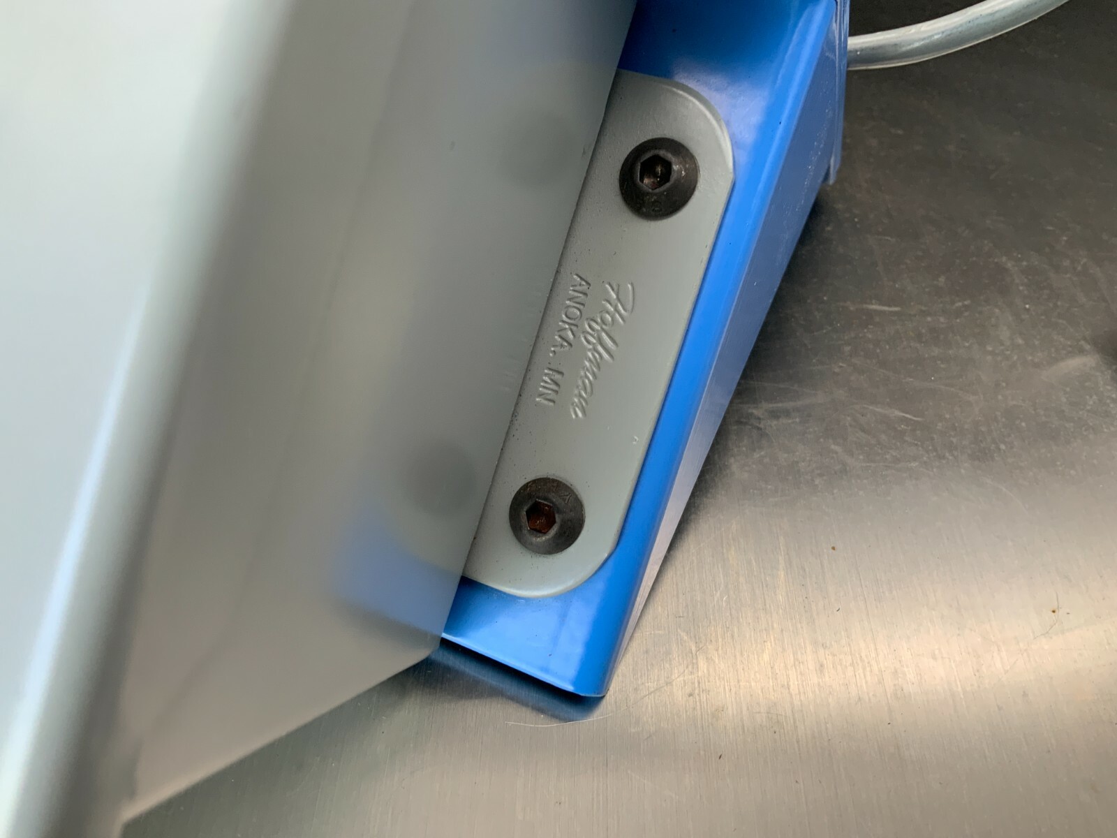 Hoffman Jam/Clear Pushbutton Switch with bracket