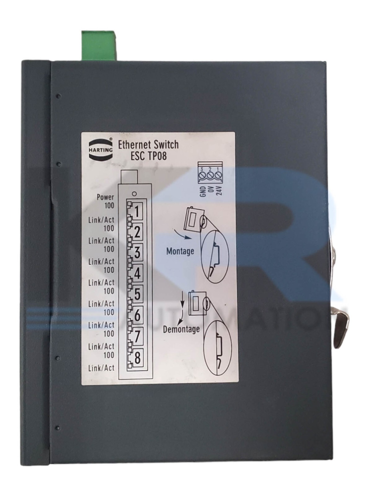 Harting ESC-TP08 Ethernet Switch 8-Port 24VDC 200MA