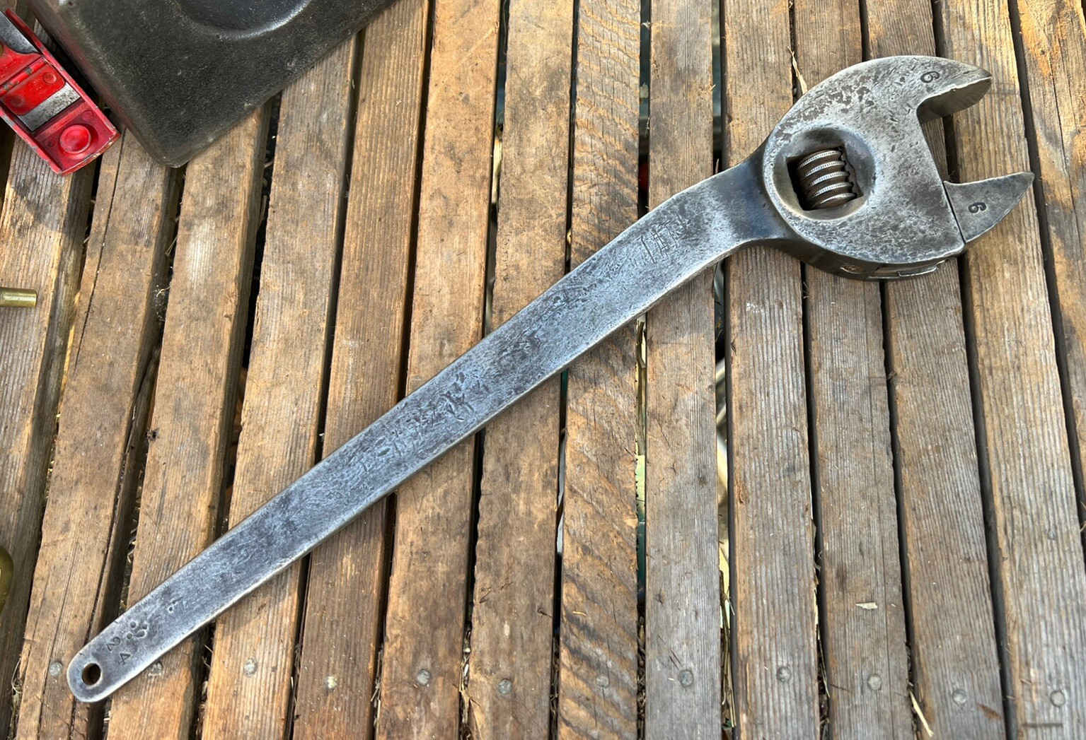 Vintage 16 Inches Adjustable Spanner