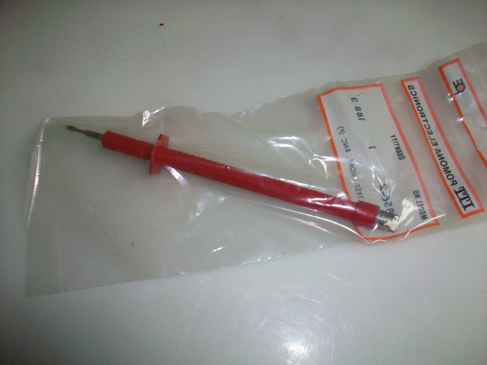 POMONA RED TEST PROBE WITH BNC JACK 4856-2
