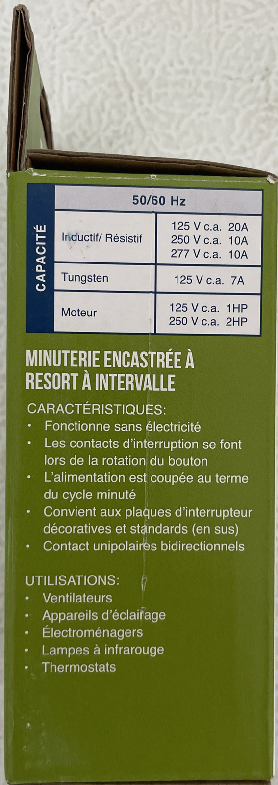 Tork A560MW Interval Time Switch 125-277VAC LED/DEL