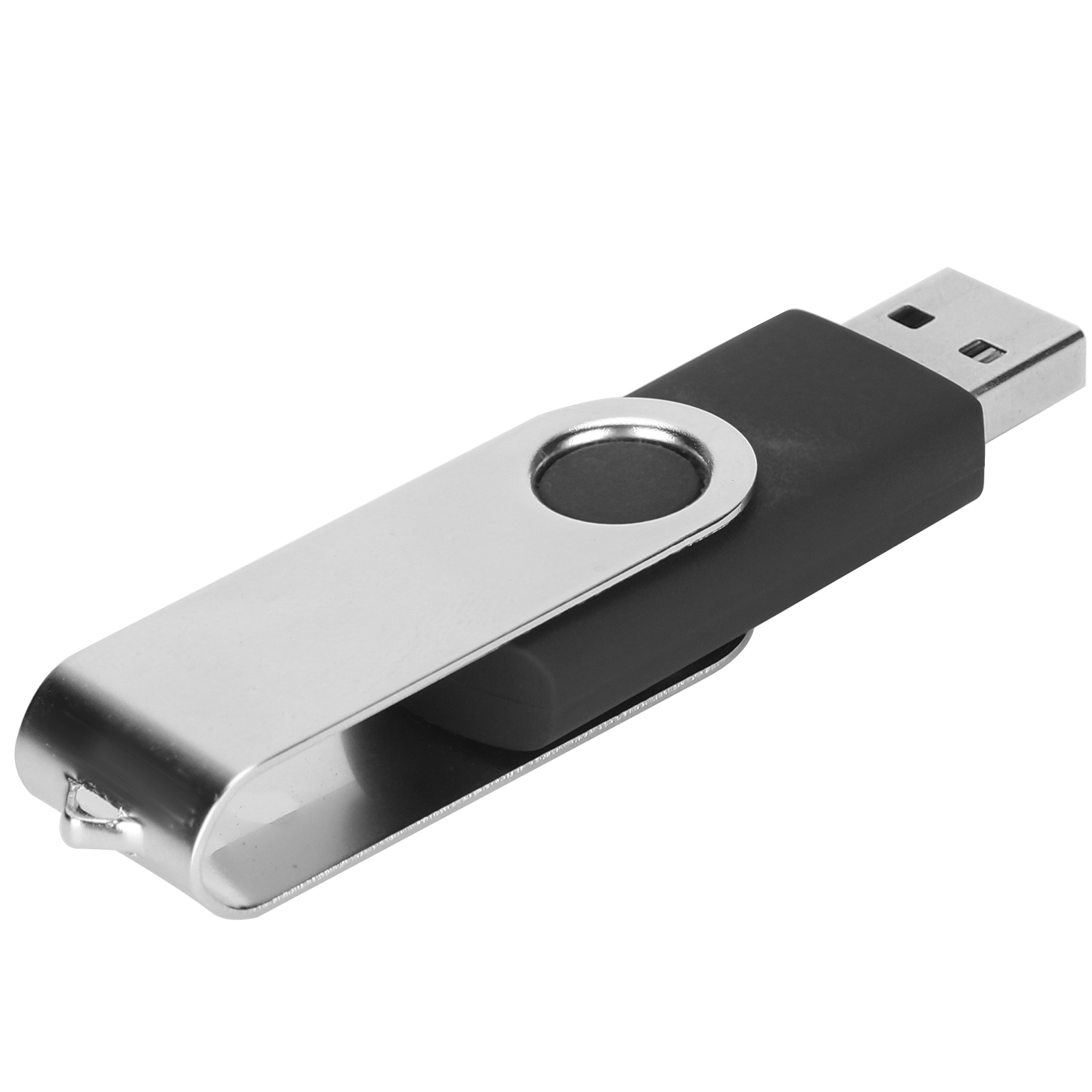 USB Flash Drive Candy Black Rotatable Portable Storage For PC T