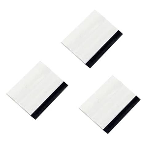 3 Pcs Small Squeegee 3 Inch Mini Rubber Block Squeegee for Car Windows