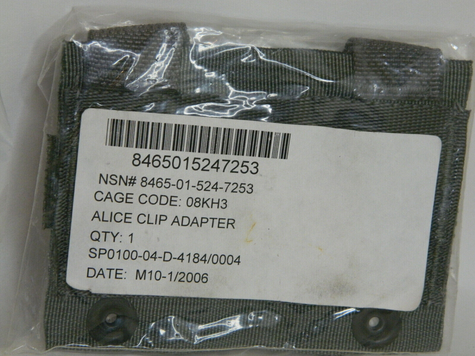 ALICE CLIP ADAPTER SDS Foliage Green ACU Molle NEW
