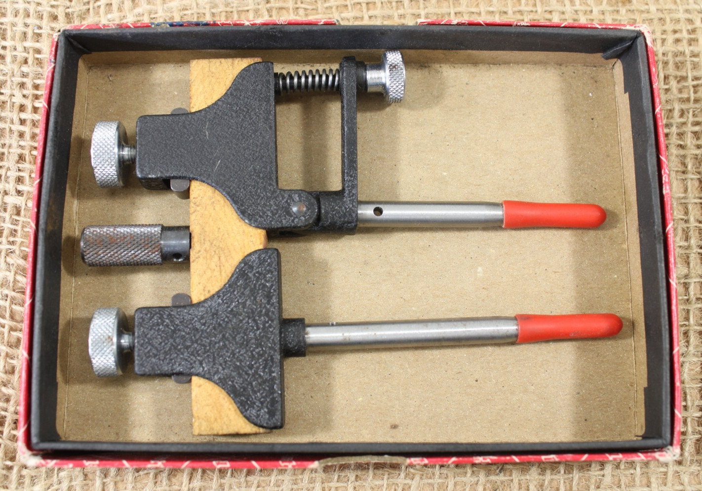 Starrett No. 50A trammel Points Adjustable Box Tool Precision Machinist USA EX
