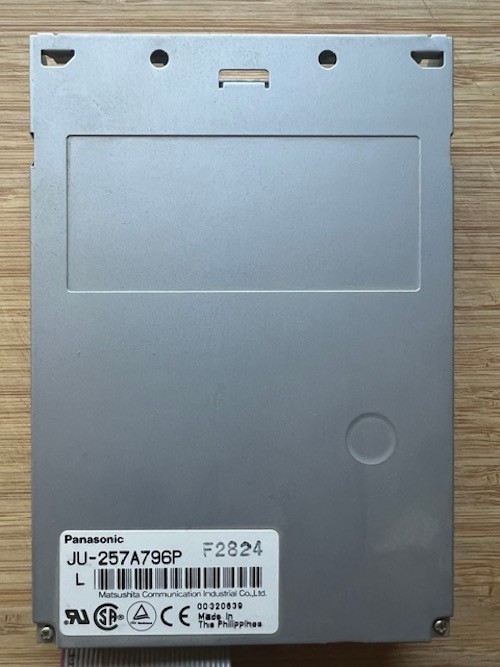 Panasonic JU-257A796P 1.44MB 3.5" PC Internal Floppy Drive Matsushita, Ribbon