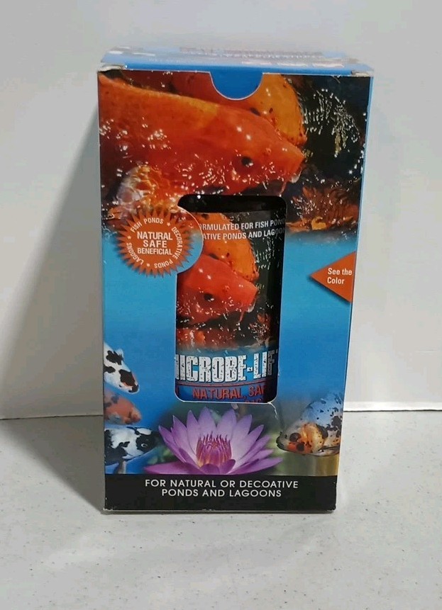 MICROBE-LIFT PL Pond Bacteria and Outdoor Water Garden Cleaner Safe for Live USA