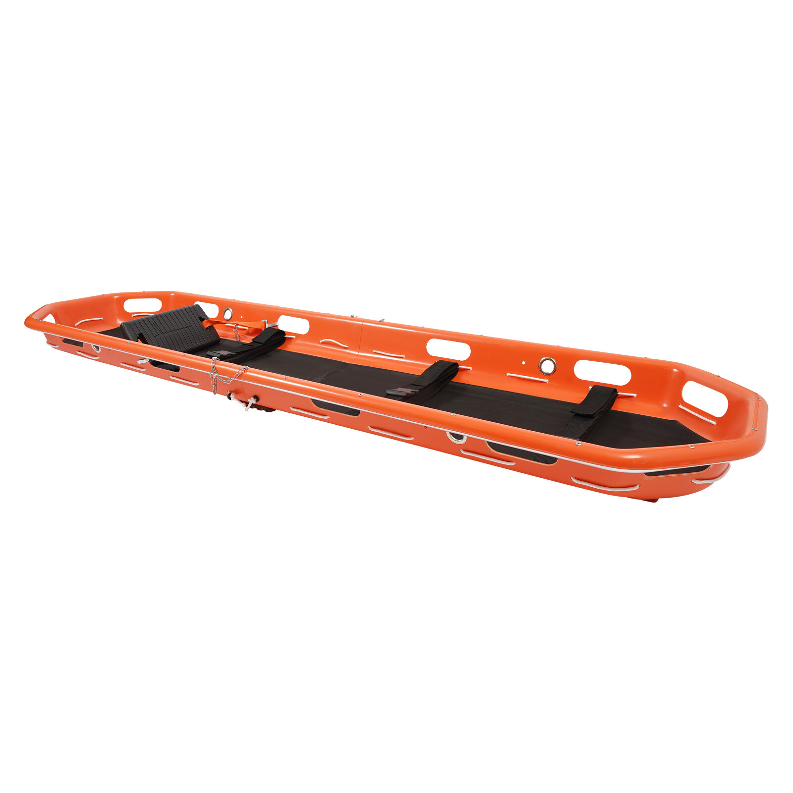 Rescue Basket Stretcher 270kg/595.25lbs Basket Emergency Stretcher w/ Lift Sling