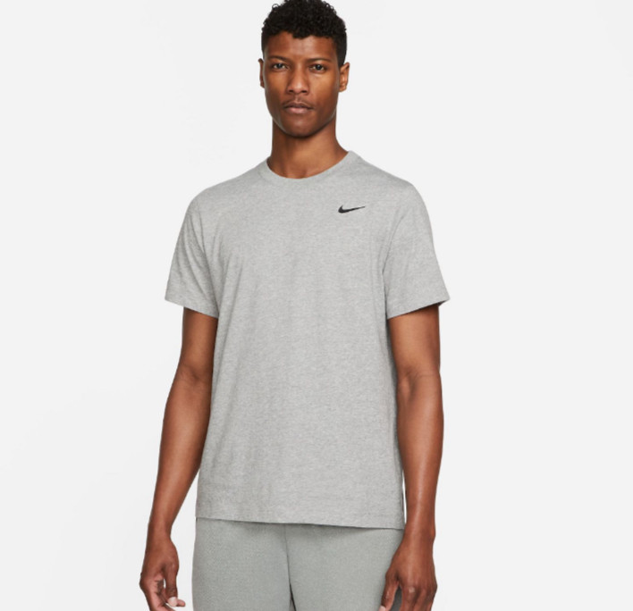 Nike Dri-Fit Legend Cotton Blend T-Shirts Gray AR6029-091 AR6029-063
