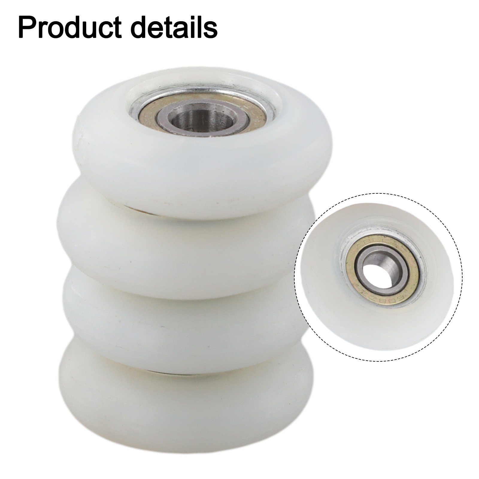 Robust Set of Cushion Wheels with Bearings for Reliable For Rowing Performance