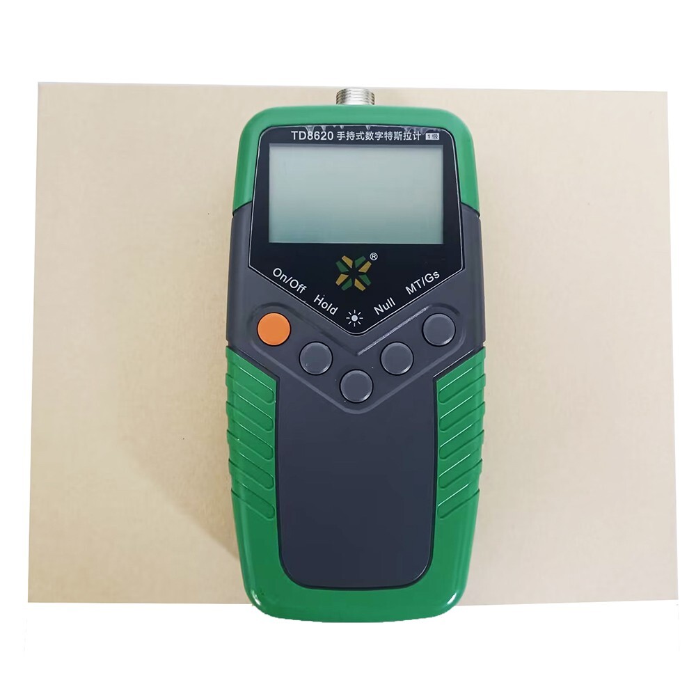 Gauss Meter Tesla Meter Surface Magnetic Field Tester Fluxmeter with 2% Accuracy