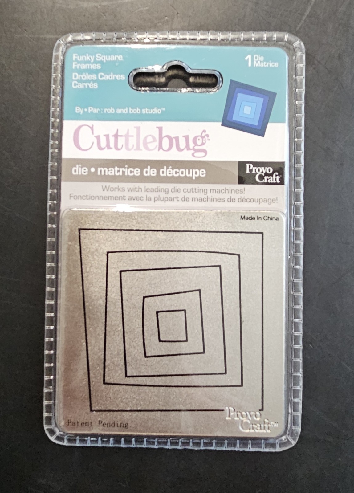 HEARTS STARS WONKY SQUARE Cuttlebug Cutting Dies Concentric Shapes TLS