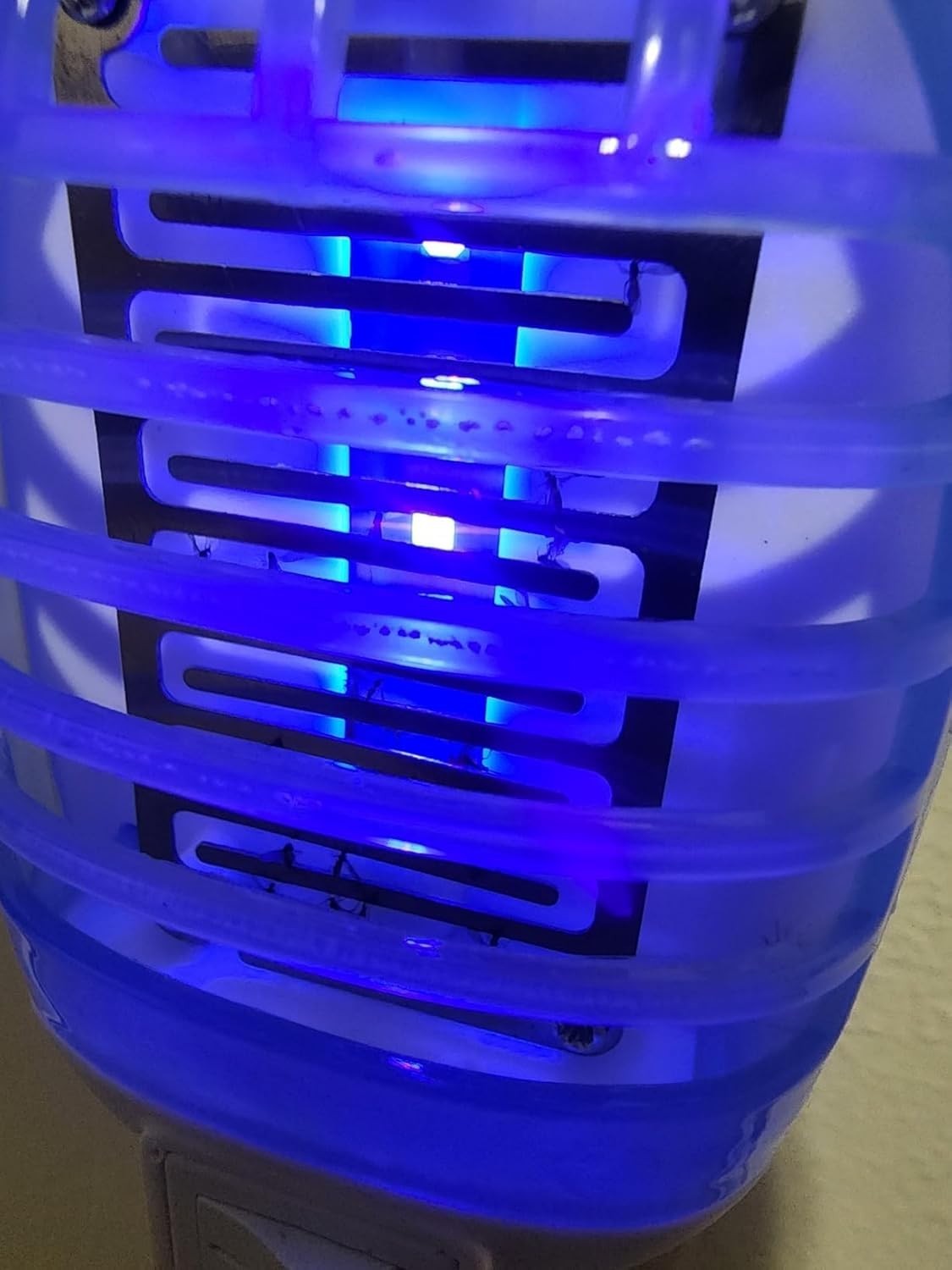 Mini Electronic Bug Zapper: Effective Mosquito & Fruit Fly Killer (4 Pack)