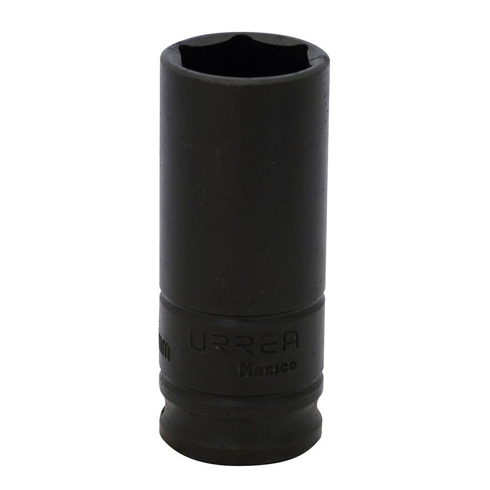 URREA 7014M 3/8" Drive Black Deep Impact Socket 6 Point 14 mm