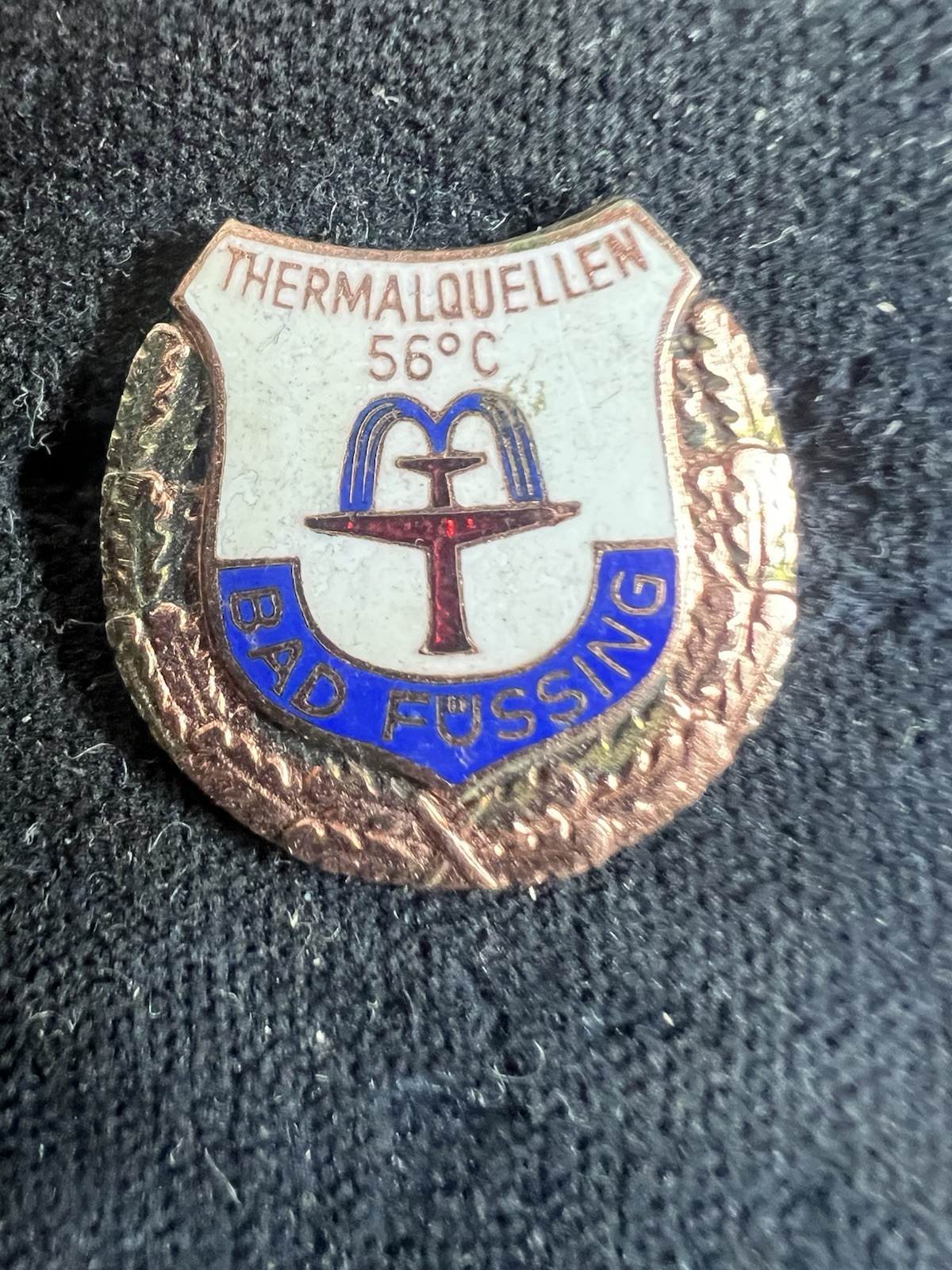 Badge - needle - pin - Bad Füssing - thermal springs