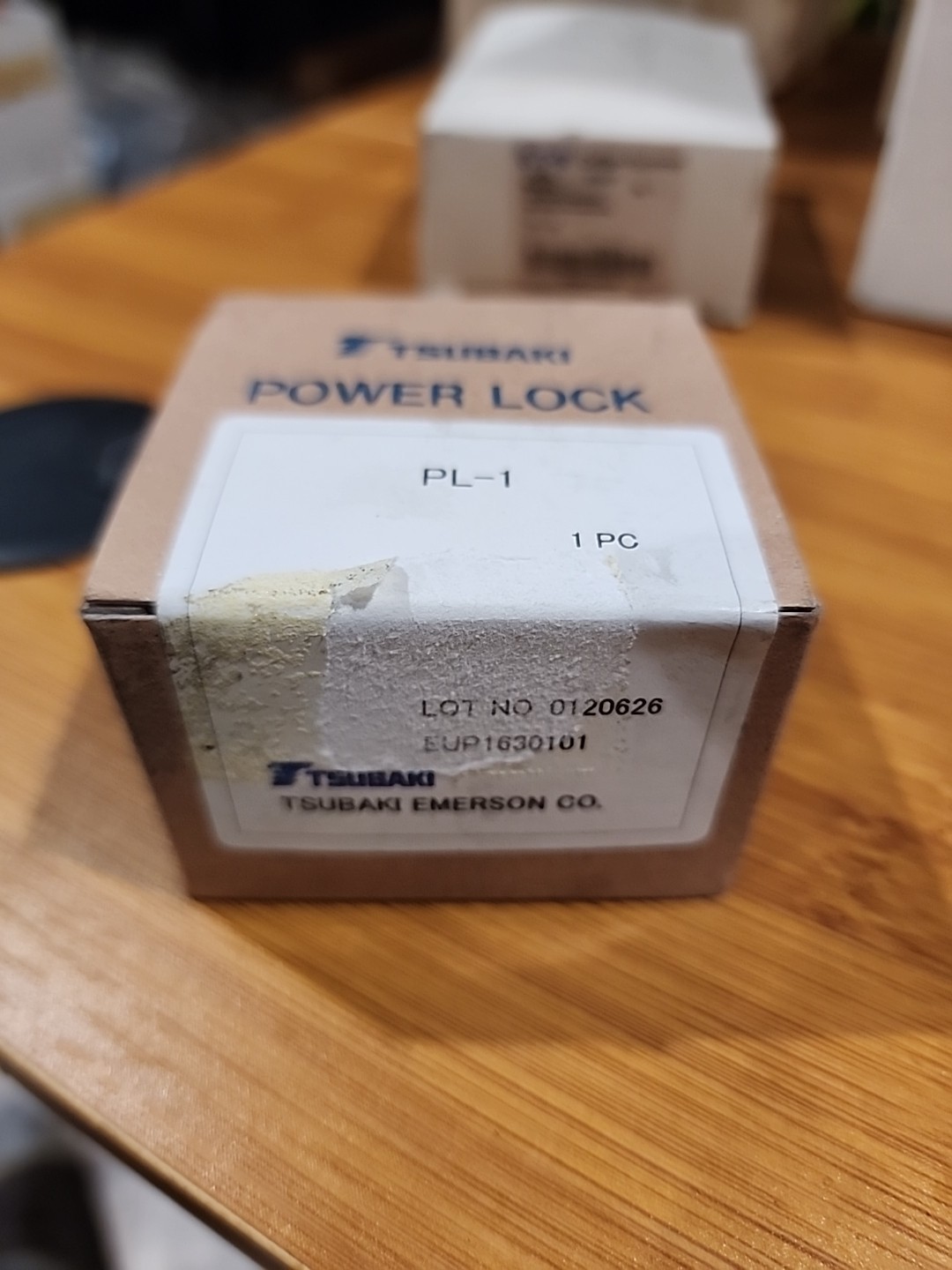 TsubakiPower-Lock, Carbon Steel Keyless Locking Device FNOB Part # PL-1