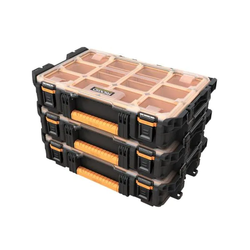 10-Compartment Small Parts Organizer RIDGID Pro System Gear