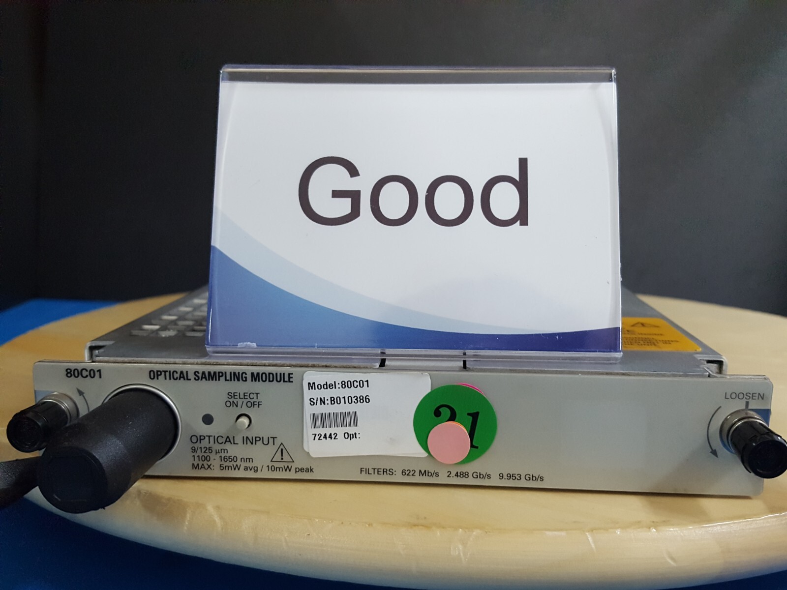 Tektronix 80C01: 20 GHz Optical Sampling Module