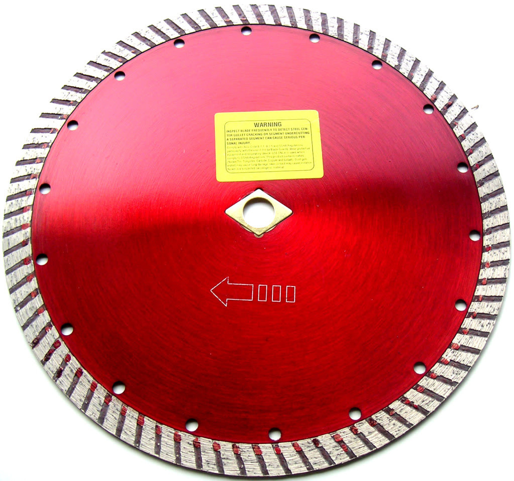 6" Dry Cut Granite Turbo Diamond Saw Blade For angle grinder
