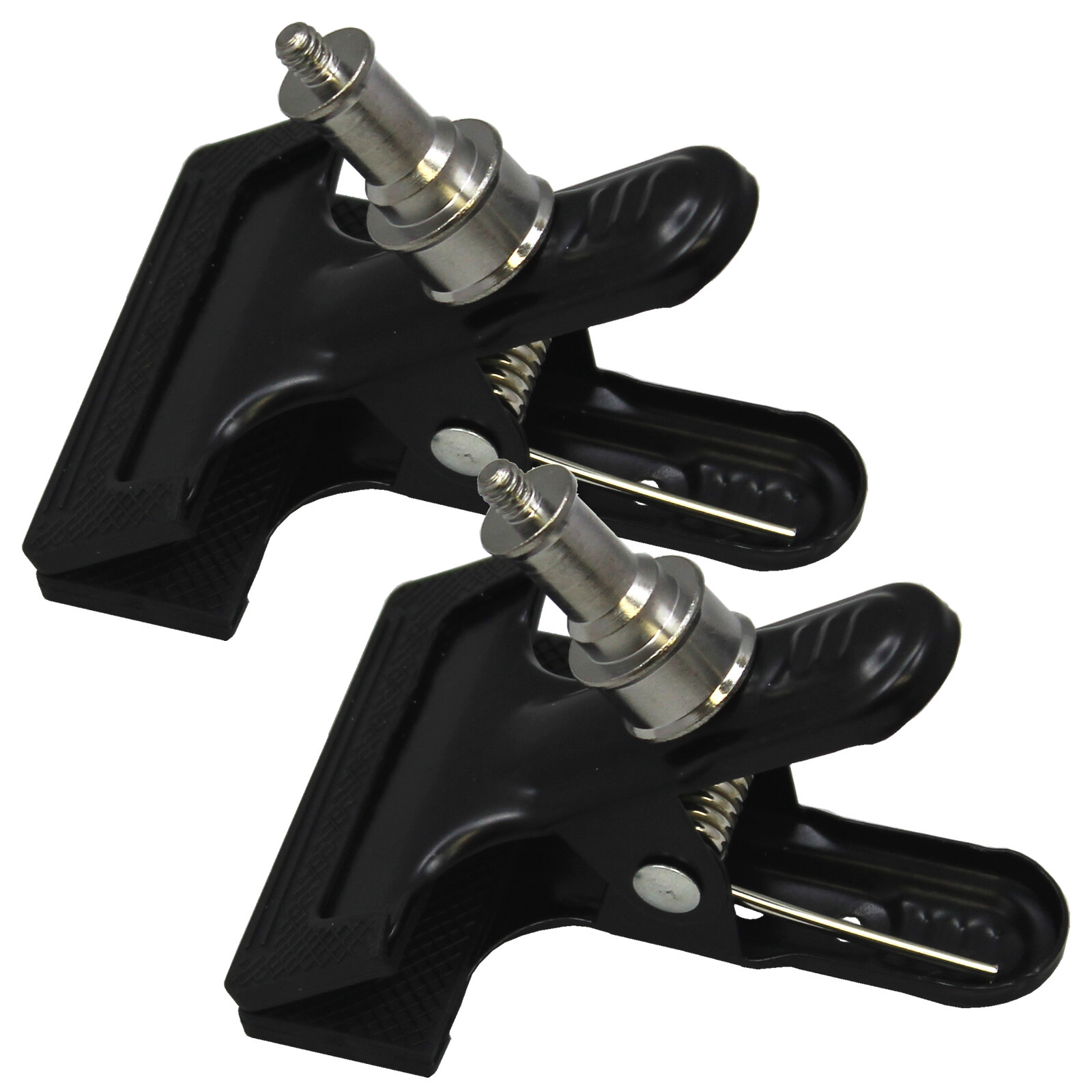 2-pk Photo Studio Background Clamp With Spigot For Studio Accessories