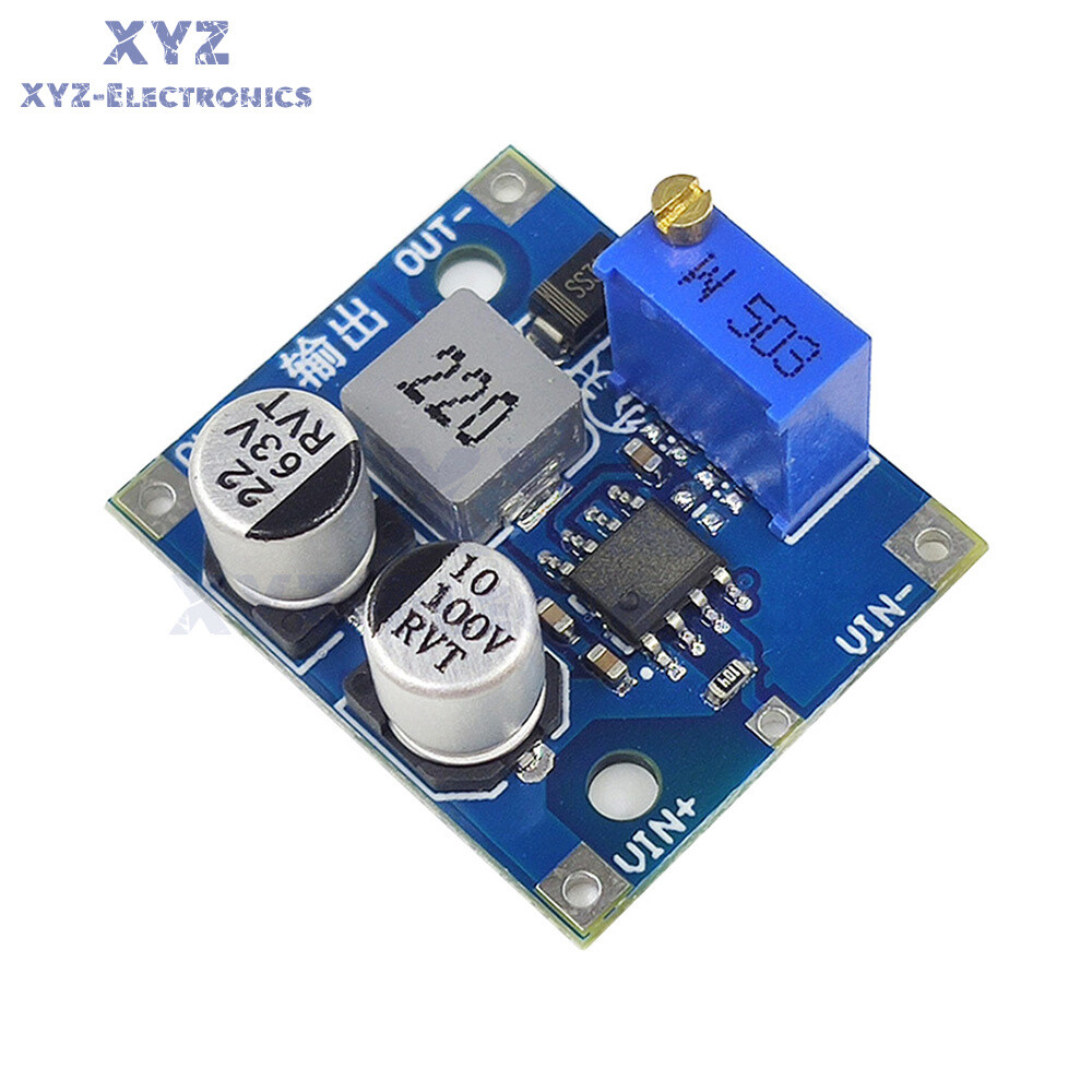 Mini DC-DC Step-Down Power Module Buck Converter 5-80V to1-62V Adjustable 1.5A