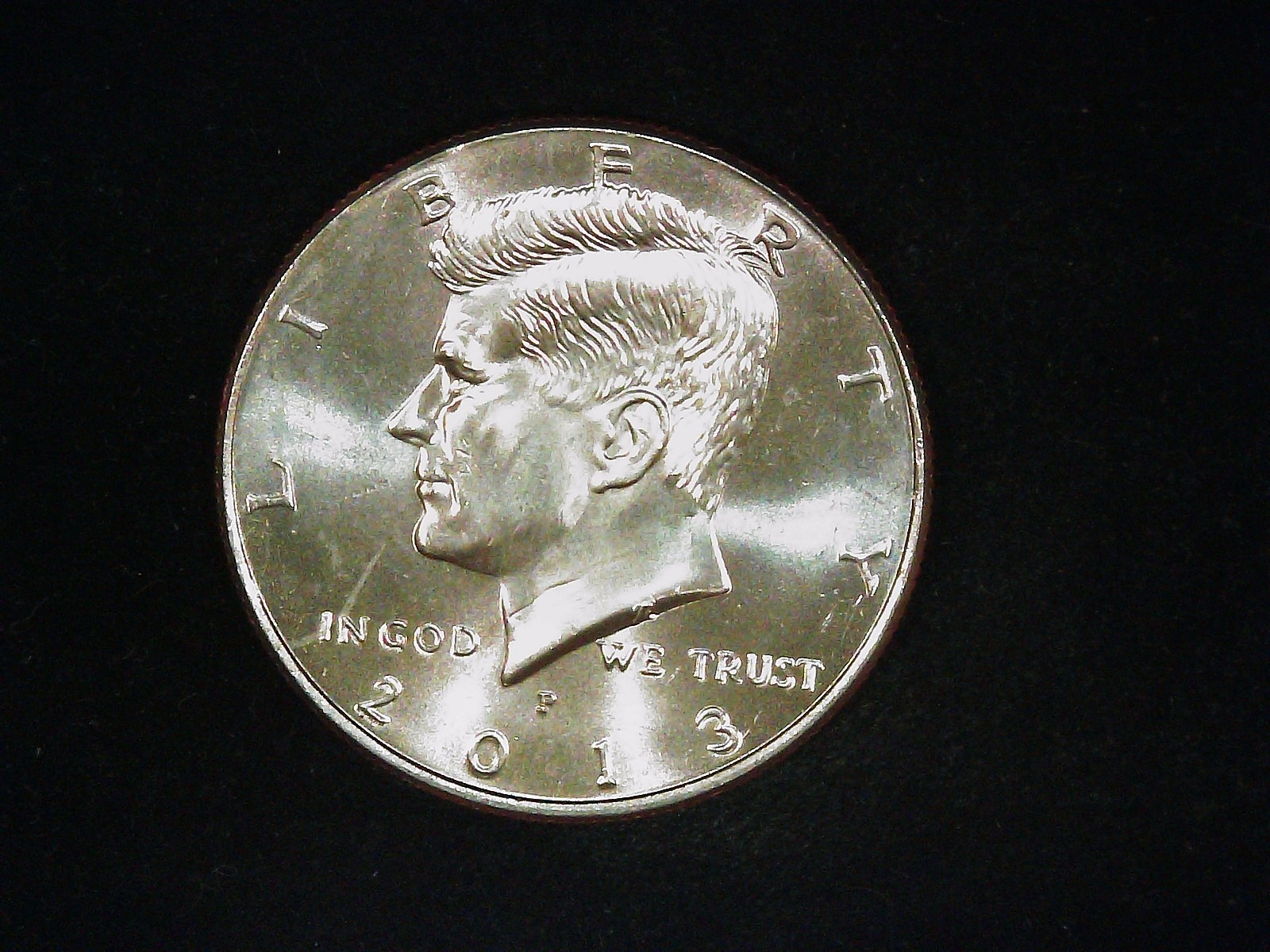 2013-P Kennedy Half Dollar AU+++ (1). Free Shipping!