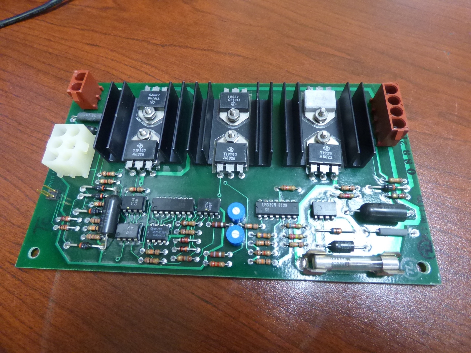 UIC, UNIVERSAL INSTRUMENTS PCB, 21955000 PWR MTR DRIVER ASSY