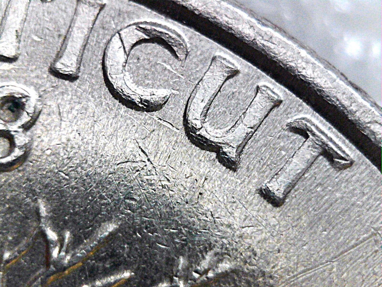 1999 P Connecticut Quarter Oak Tree Multi Errors