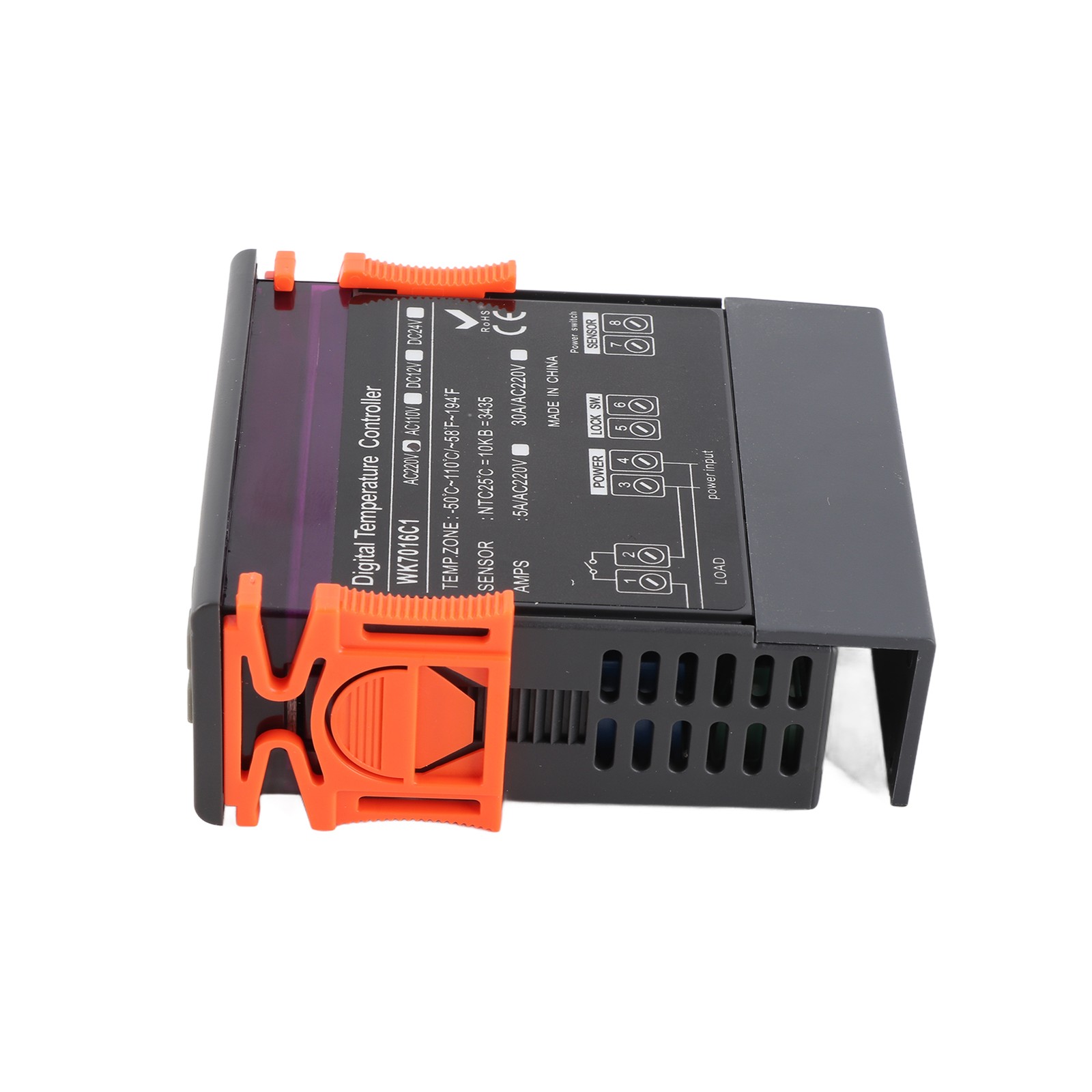 1-5A Digital Temperature Controller WK7016C1 Intelligent Temperature MJJM