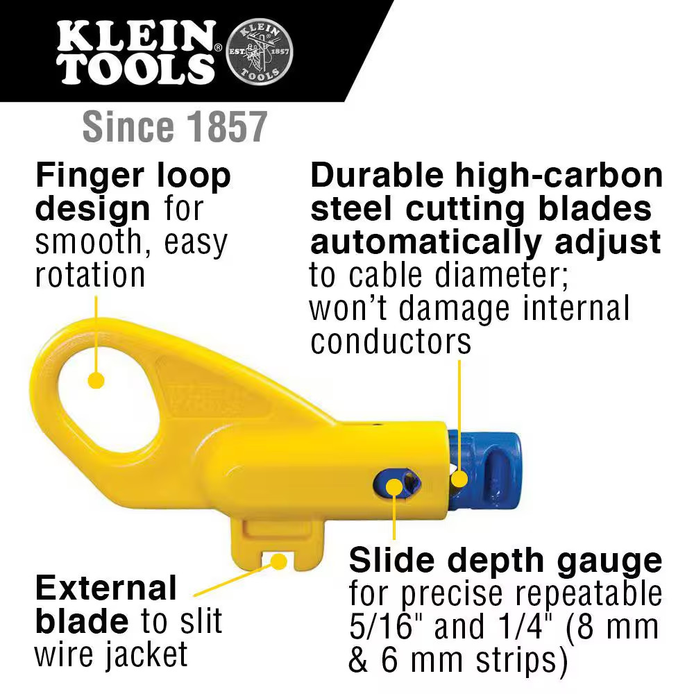 Klein Tools Twisted Pair Installation Tool Set with Zipper Pouch Vdv026 212