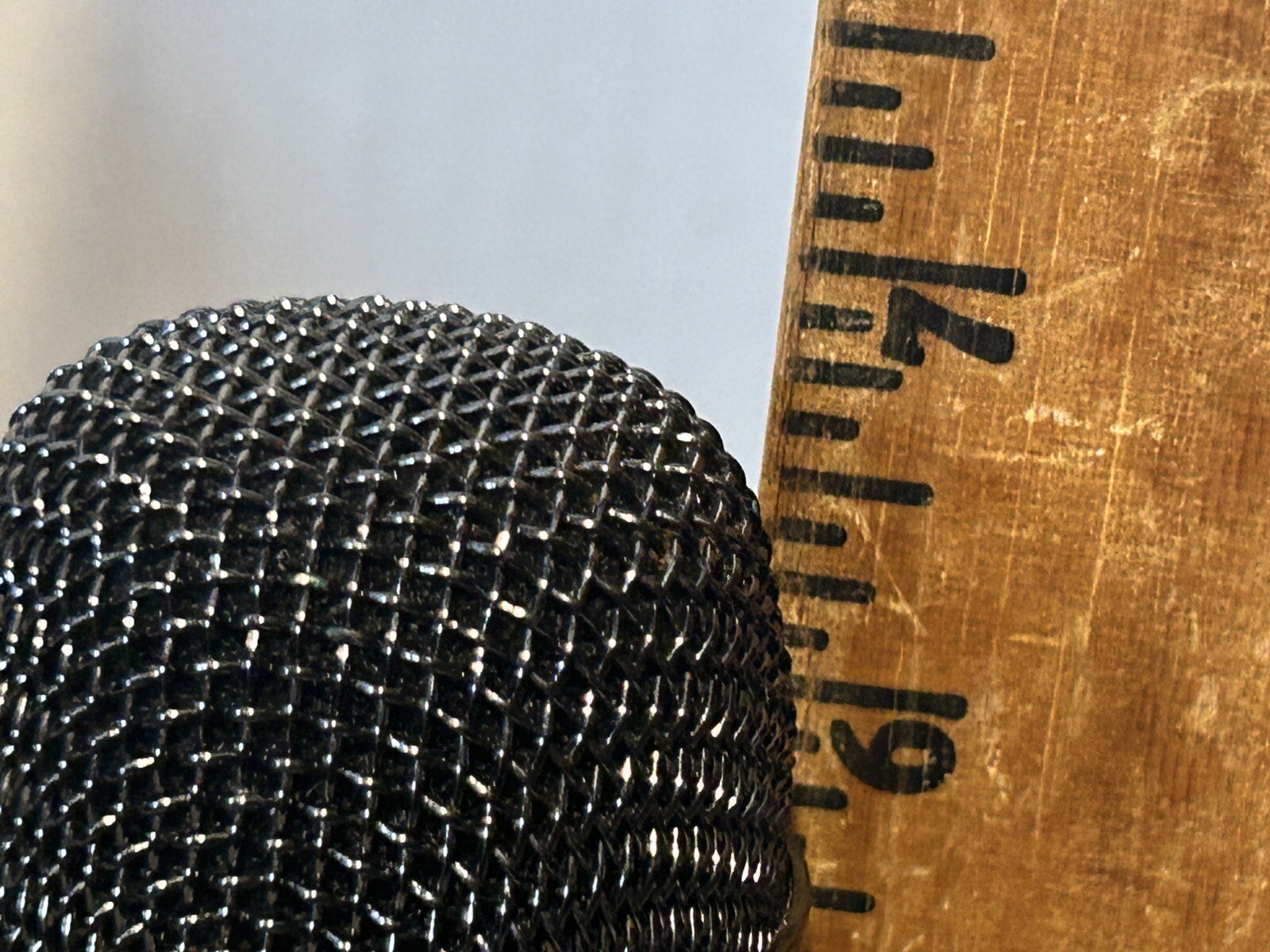 ER MC-123 Dynamic Uni-directional Microphone Black Recording 600 Ohms Tested