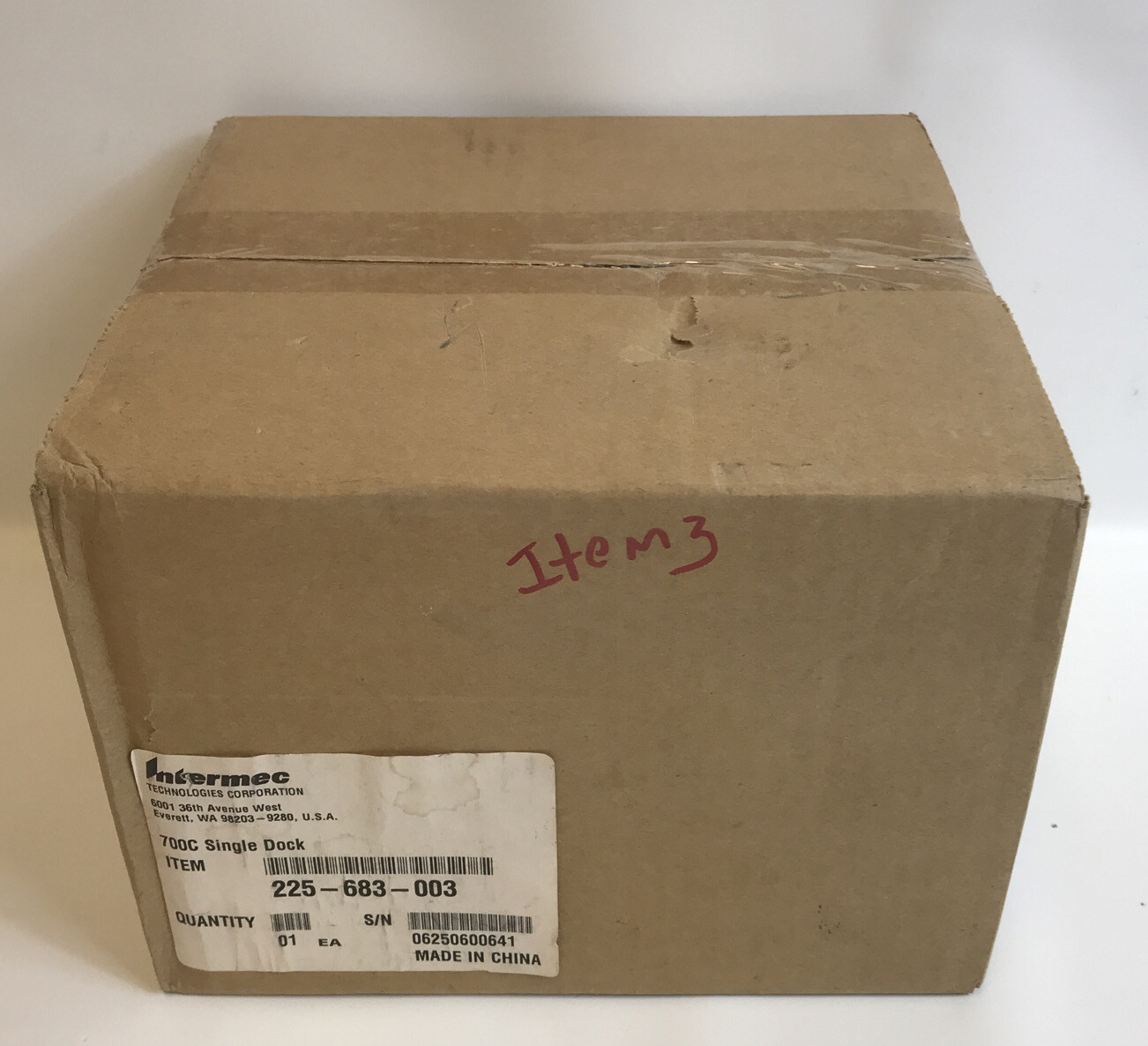 New Intermec  225-683-003 Single Dock Charger 700C - Free Shipping