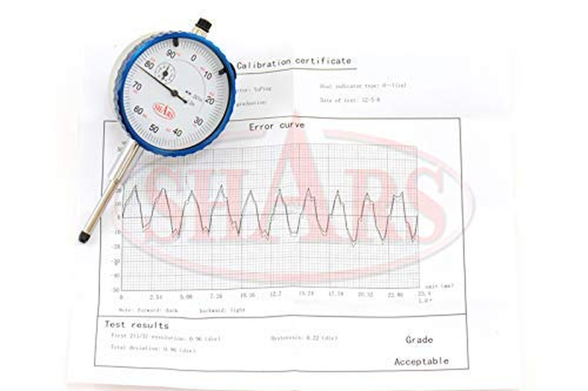 176 LBS Magnetic Base Indicator Holder with Fine Adjustment & Dial Indicator