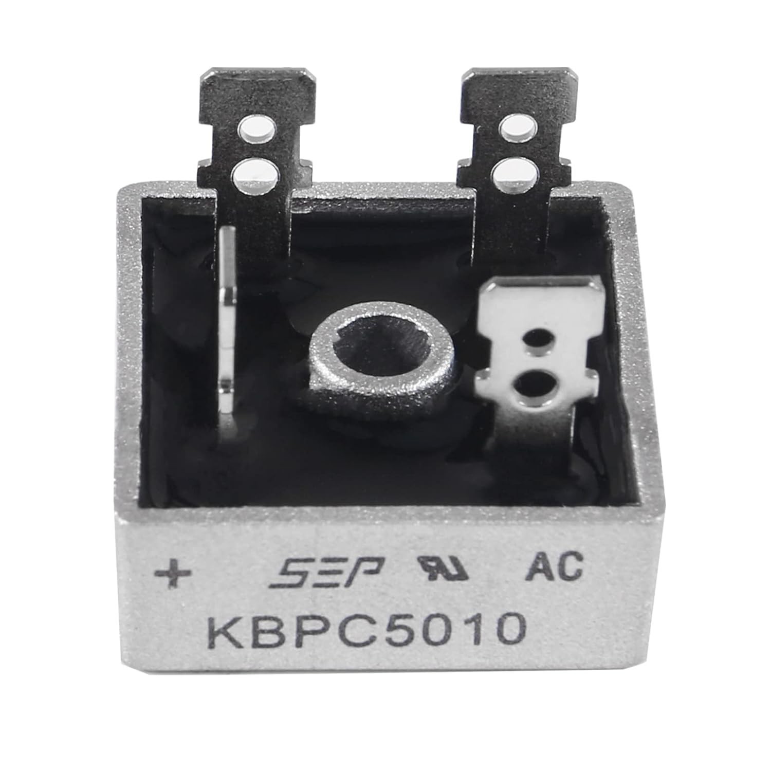 2/5 pcs KBPC5010 Bridge Rectifier Diode,50A 1000V Single Phase,Full Wave 50 Amp