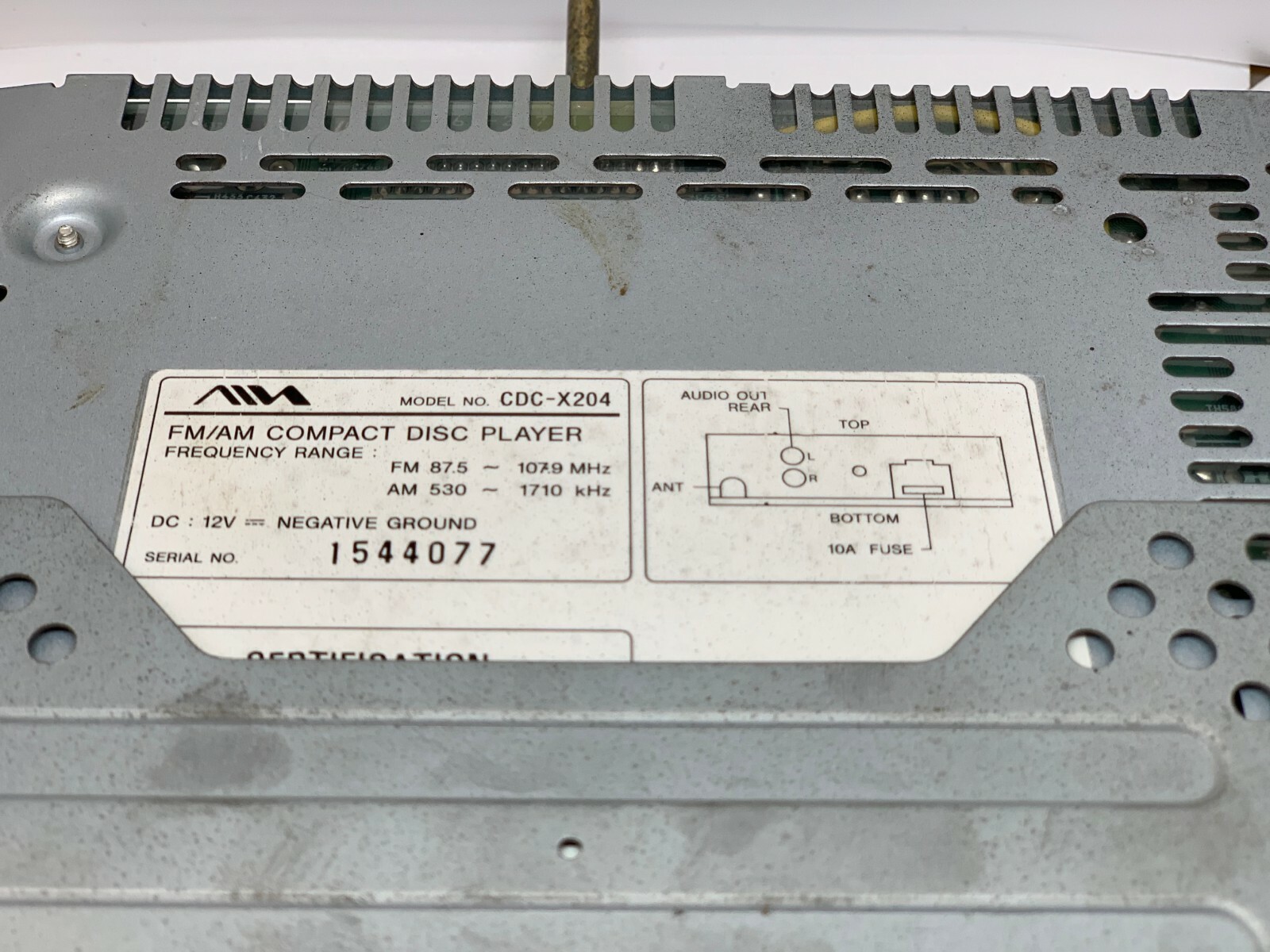 Aiwa CDC X204
