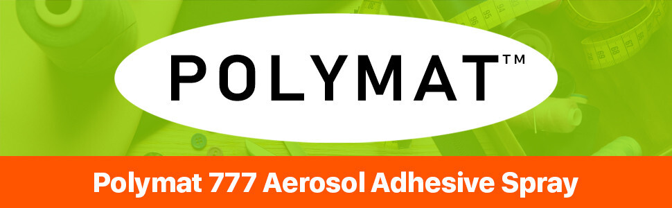 (1) 12oz Can of Polymat 777 Glue SPRAY ADHESIVE