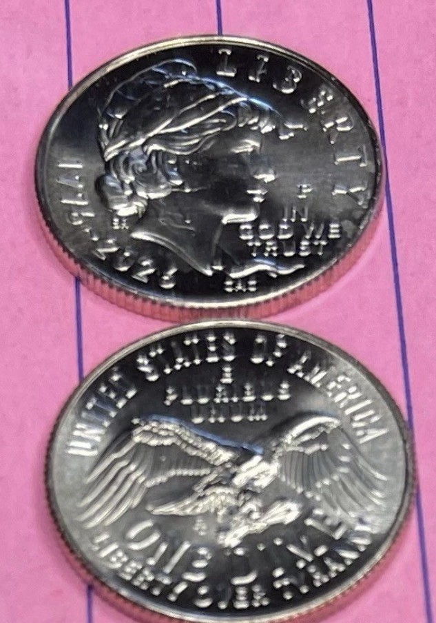 America 250th Anniversary Dimes P&D Set of Two Uncirculated Coins