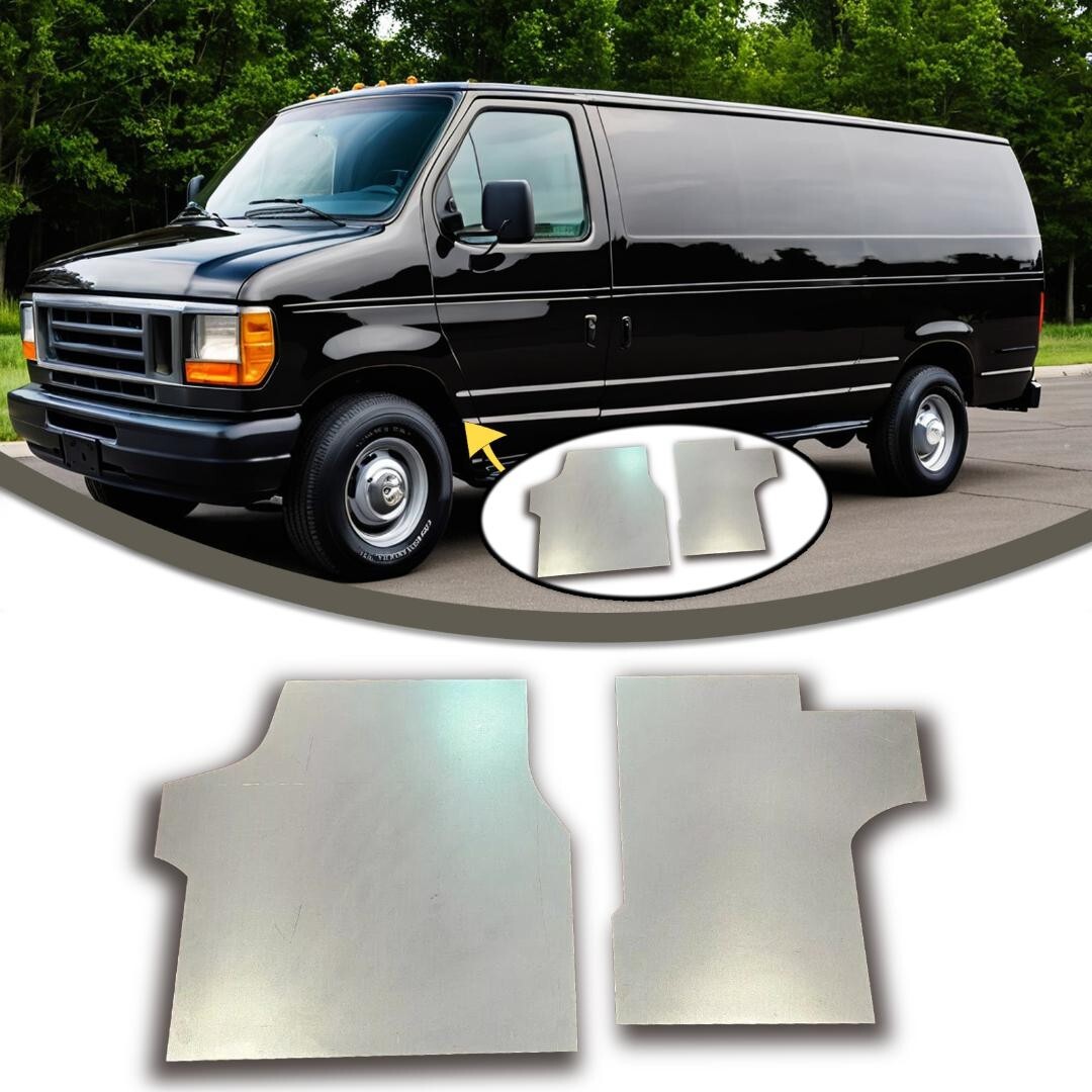 Econoline Front Floor Pans Fits 1992-2016 Ford Van Driver and Passenger side