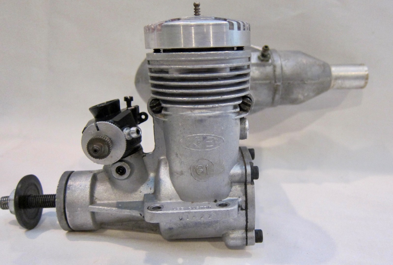 K&B 61 R/C Model Airplane Engine with Muffler